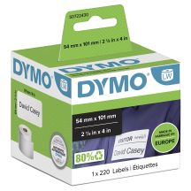 DYMO LW - Shipping/Name Badge Labels - 54 x 101 mm - S0722430