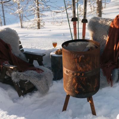 38. Bonfeu garden fire pit Bonves 45 basket black 4502