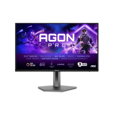 2. AOC AG326UD 32" 165Hz OLED Display, 3840x2160, 250cd/m2, 2 HDMI