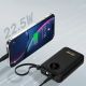 10. Dudao K14+ Powerbank 20000mAh 22.5W USB-C / USB-A / Built-in Lightning and USB-C Cables - Black