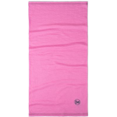3. Buff Lightweight Merino Wool Multifunctional Neckwear – Solid Fluor Fuchsia, Size: M