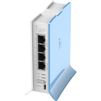 3. Mikrotik RB941-2ND-TC WLAN access point 300 Mbit/s Blue, White
