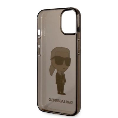 7. Karl Lagerfeld Ikonik Karl case for iPhone 14 Plus - black