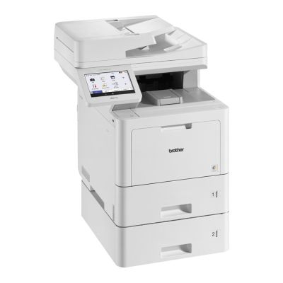 6. Brother MFCL9670CDNT Printer - Laser - Color Printing - 2400 x 600 DPI - A4 - Direct Printing - White