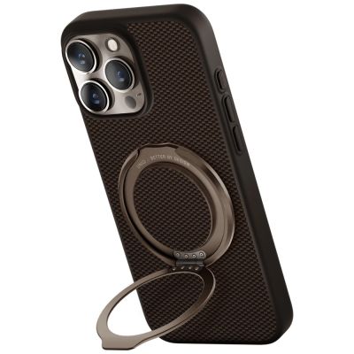 2. Uniq Keva Air Magclick Charging GripFit Case for iPhone 16 Pro Max - Brown