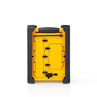 4. Nedis RDFM3100YW radio Workplace Digital Black, Yellow
