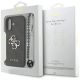 8. Guess 4G Strap 4G Classic Logo Case for iPhone 17 - Black