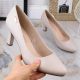 4. Sergio Leone W SK39AA high-heeled pumps, light gray