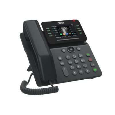 Fanvil V63 VoIP Phone, Black, 6 Lines, LCD, Wi-Fi