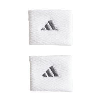 adidas Tennis Wristband Small Wristbands, 2 pcs., White, S KV9218