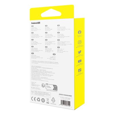 8. Baseus Flash 2 USB-USB C Cable 100W 1m (Black)