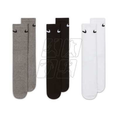 3. Nike Everyday Lightweight Crew 3Pak SX7676-964 Socks