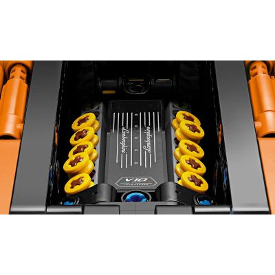 7. LEGO Technic 42196 Orange Lamborghini Huracán Tecnica