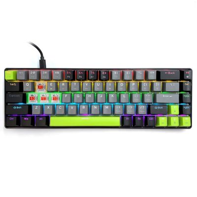 8. MEDIA-TECH MECHANICAL KEYBOARD 60% MT1260