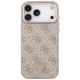 3. Guess 4G Triangle Logo MagSafe Case for iPhone 17 Pro Max / 18 Pro Max - Rose Gold