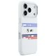 4. BMW M Silicon Horizontal Line MagSafe Case for iPhone 17 Pro - White