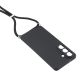 4. Samsung Galaxy S26 Case with Fiber Lining and Crossbody Strap - Black