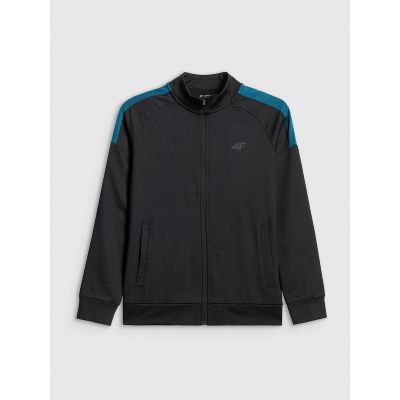 8. Regular sports sweatshirt without hood for boys 4F 4FJRSS26TFSWM0991-20S