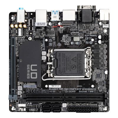 4. Gigabyte H610I motherboard
