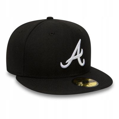 2. New Era 59FIFTY MLB Atlanta Braves Full Cap Black – 10047487