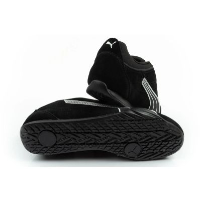 6. Puma women's sports shoes Catch Soleil SD black natural leather fashionable