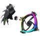 8. Montech AX120 PWM ARGB fan, 3 pcs., - 120mm