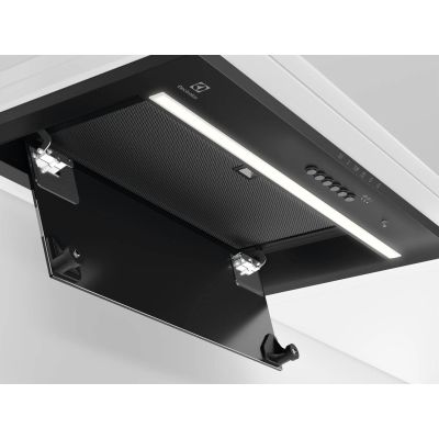 13. ELECTROLUX LFG815K Chimney Hood 80 cm | 650 m3/h | Hob2Hood | LED | Black