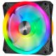 4. Corsair | QL Series Dual 140mm PWM Fan Kit with CORE Lighting Node | QL140 RGB Lighting | Case Fan