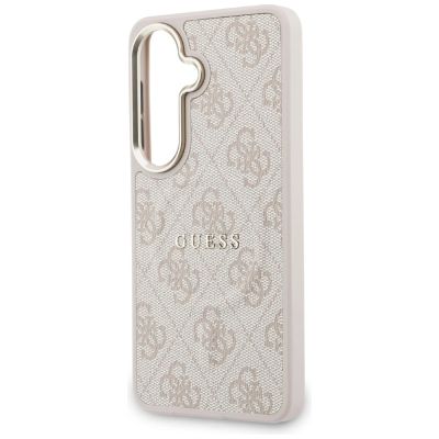 6. Guess 4G Embossed Ring MagSafe Case for Samsung Galaxy S26 - Pink