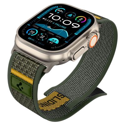 9. Spigen Athlex Air Strap for Apple Watch 44 / 45 / 46 / 49 mm - Green