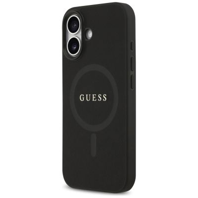 2. Guess Saffiano Classic Logo MagSafe case for iPhone 17 - black