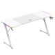 4. Huzaro Hero 4.8 White RGB Gaming Desk