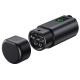 V2L Type 2 Adapter - Schuko 3500W with power display and case - black