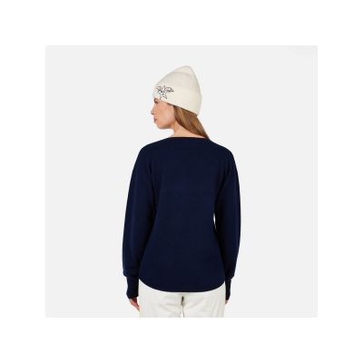 3. ROSSIGNOL W JCC SIGNAL RN women's sweater blue