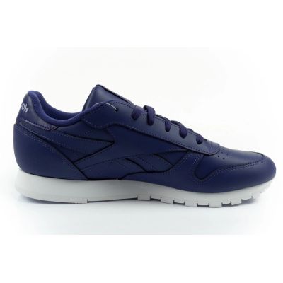 4. Reebok women's sports shoes sneakers Classic purple leather fashionable
