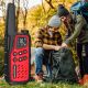 5. Baofeng BF-T25E walkie-talkie red, 2 pieces