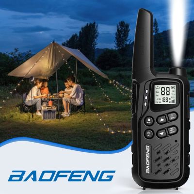5. Baofeng BF-T25E walkie-talkie black, 2 pieces
