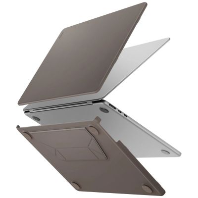 2. Uniq Lyden Versa Case for MacBook Air 13" 2022 / 2024 / 2025 / 2026 - Gray
