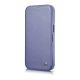 6. iCarer CE Premium Leather Folio Case iPhone 14 Pro Magnetic Flip Leather Folio Case MagSafe Light Purple (WMI14220714-LP)