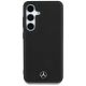 3. Mercedes Leather Debossed Lines MagSafe case for Samsung Galaxy S25+ - black