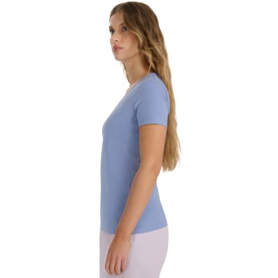 4. Women's T-shirt 4F F2969 denim 4FWAW25TTSHF2969 32S