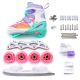 32. Meteor 4in1 Cream L 38-41 10143 roller skates