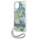6. Guess GUHCP13SHFLSN iPhone 13 mini 5.4" green/green hardcase Flower Strap