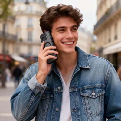 4. Tech-Protect Magmat MagSafe Case for Google Pixel 10A - Semi-Transparent