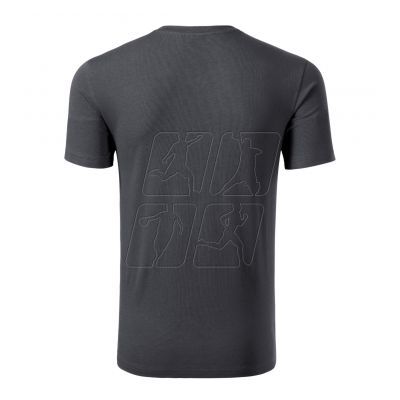 3. Malfini Action V-neck M MLI-70083 light anthracite T-shirt