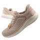 Skechers Bobs Squad Chaos SLIP-INS Women's Sports Shoes Beige