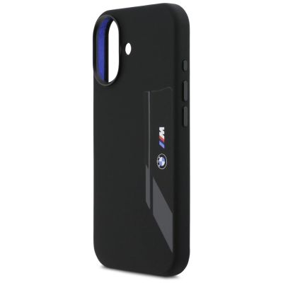 6. BMW M Silicon Vertical Logo MagSafe Case for iPhone 17 - Black