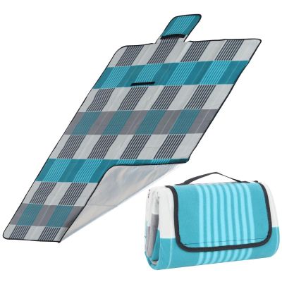 4. BEACH AND PICNIC BLANKET 150x120CM WITH ALU COATING ENERO CAMP 1064086