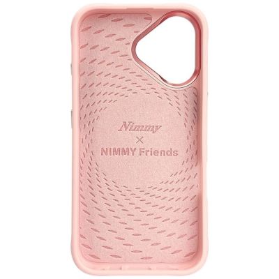 3. Nimmy Glasses Cool Cat MagSafe Case for iPhone 16 - Pink