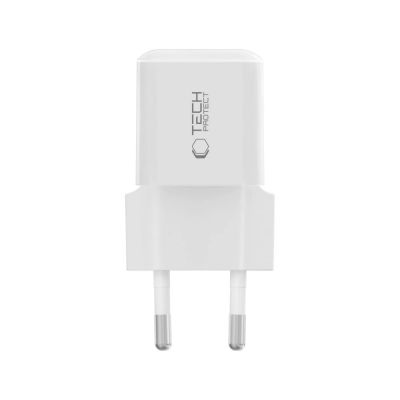 3. Tech-Protect NCM25 USB-C PD 25W Wall Charger - White